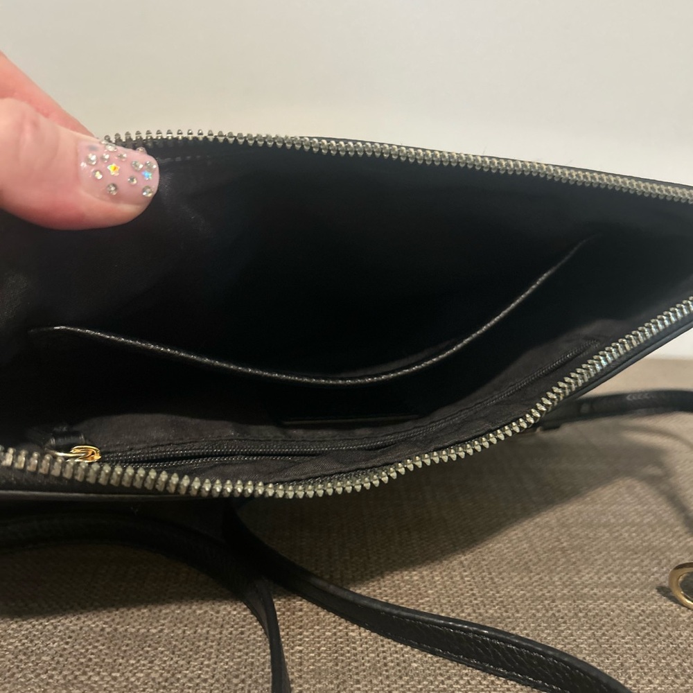 Nanette Lepore Brown and Cream Crossbody Bag - Picture 7 of 9